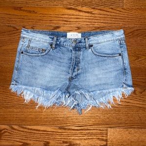 Free People Denim Shorts